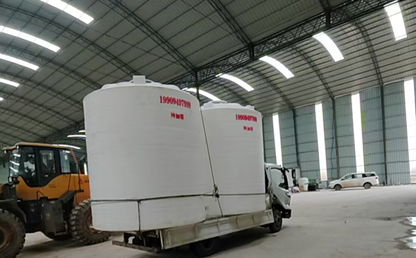 特加厚甘南塑料大桶装车运输交付实录